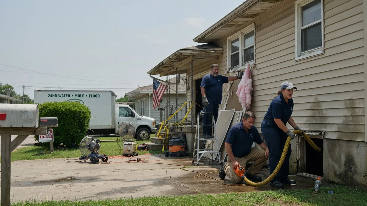 Water Damage Repair in Tallula, IL near me